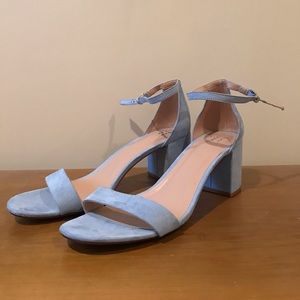 Andeway Target baby blue block heel